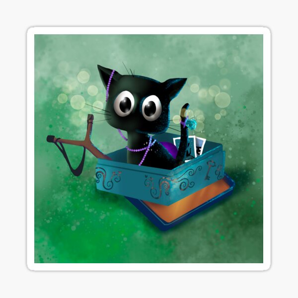 BlackKitten - Erinnerungen sammeln Sticker