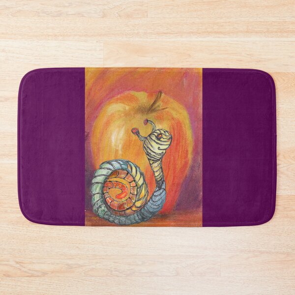 Item preview, Worm and Apple designed and sold by michaelasamples.