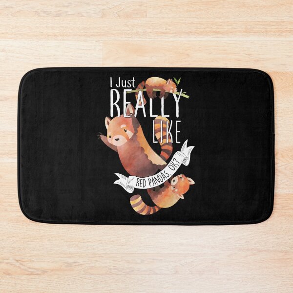 Item preview, I Just Really Like Red Pandas, OK? designed and sold by Clara Hollins.