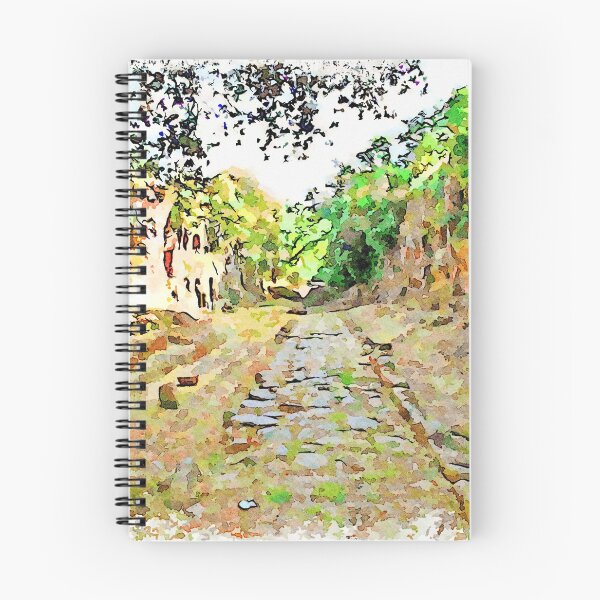 Item preview, Roman road with tuff cliff and Etruscan tombs designed and sold by Giuseppe Cocco.