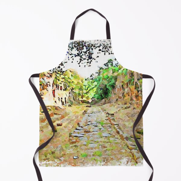 Item preview, Roman road with tuff cliff and Etruscan tombs designed and sold by Giuseppe Cocco.