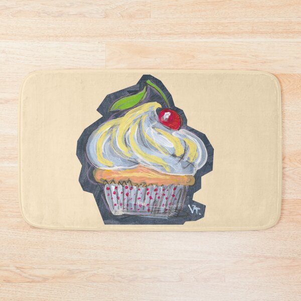 Item preview, Sweet cute funny cupcake dessert for friend, girlfriend, kid, baby. Best gift at birthday party or celebration. designed and sold by RukkiZukkiArt.