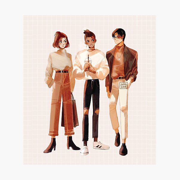 Item preview, Aesthetic BFFS designed and sold by jhoca.