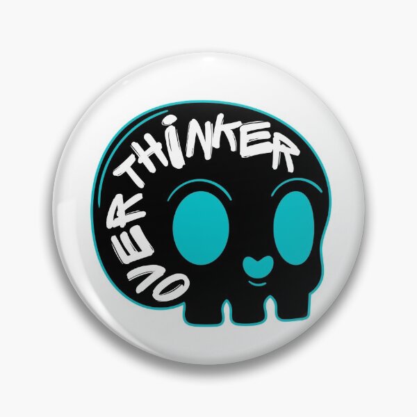 Item preview, Overthinker Skull designed and sold by meicha.