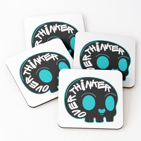 Item preview, Overthinker Skull designed and sold by meicha.