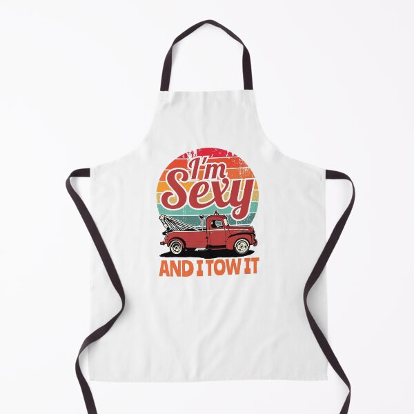 Item preview, Vintage Sunset Tow Truck Operator Pun designed and sold by Maria Garcia.