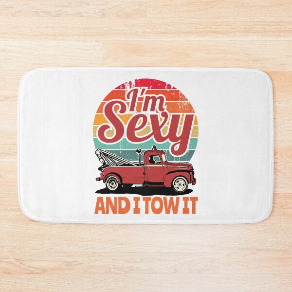 Item preview, Vintage Sunset Tow Truck Operator Pun designed and sold by Maria Garcia.
