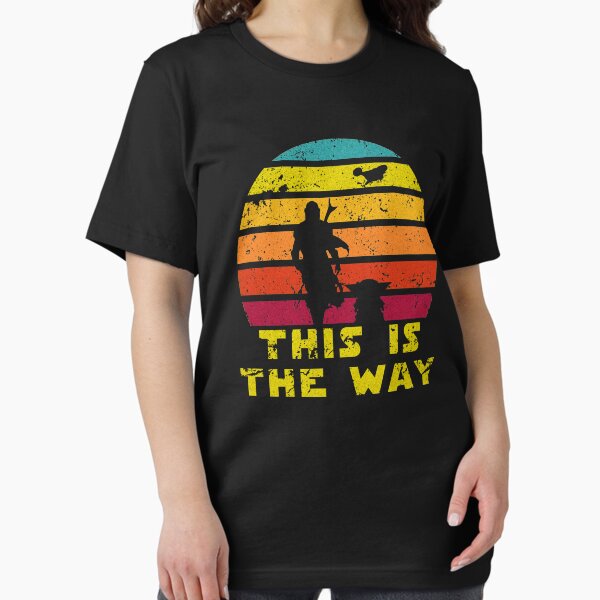 Vista previa del artículo con la obra «Así es El Camino Reto de Mando y Baby Sunrise Vintage», diseñado y vendido por stalafit.