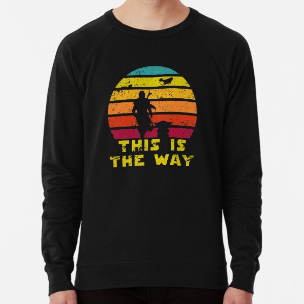 Vista previa del artículo con la obra «Así es El Camino Reto de Mando y Baby Sunrise Vintage», diseñado y vendido por stalafit.