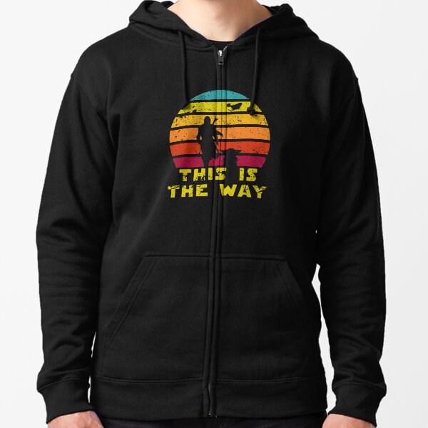 Vista previa del artículo con la obra «Así es El Camino Reto de Mando y Baby Sunrise Vintage», diseñado y vendido por stalafit.