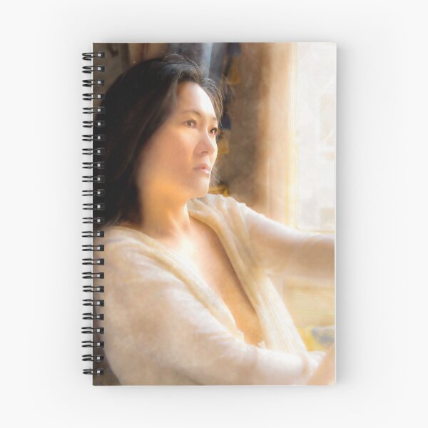 Item preview, Portrait of a Beautiful Woman in the Glow of the Morning designed and sold by ThomMorris.