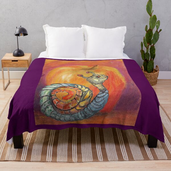 Item preview, Worm and Apple designed and sold by michaelasamples.