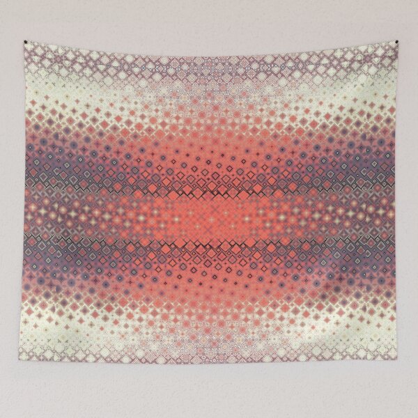 Item preview, Red Sunrise Geometric designed and sold by Kay Grinsteinner.
