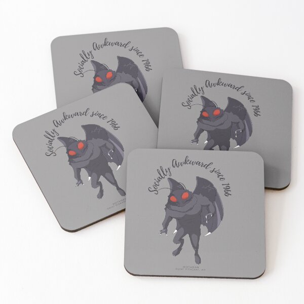 Item preview, Socially Awkward Mothman designed and sold by CleverCryptid.