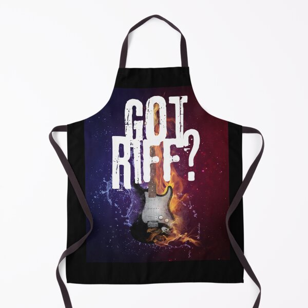 Item preview, Got Riff Electric Colorful Flaming Guitar Design designed and sold by EarthArtDesigns.