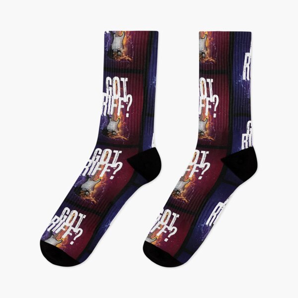 Item preview, Got Riff Electric Colorful Flaming Guitar Design designed and sold by EarthArtDesigns.