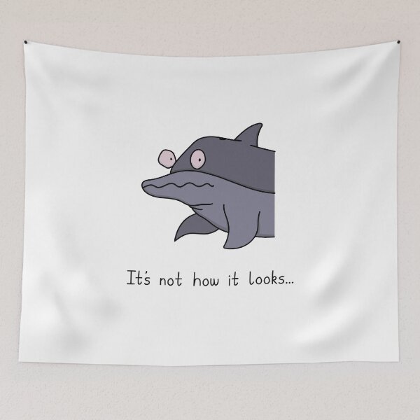 Item preview, Trespassing Dolphin - It's Not How It Looks... designed and sold by SeanDontGetFish.