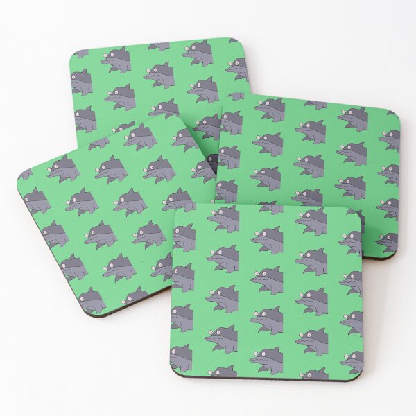 Item preview, Trespassing Dolphin - Pattern designed and sold by SeanDontGetFish.
