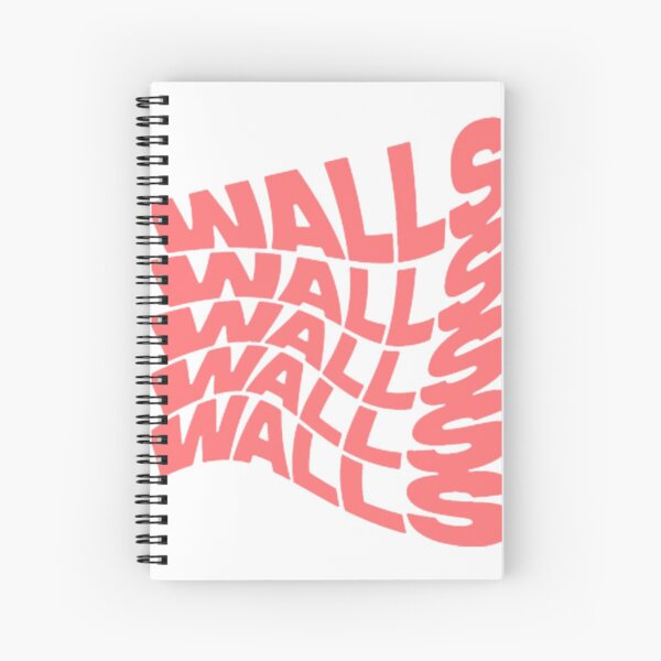 Louis Tomlinson Walls Album Cover Spiral Notebook for Sale by