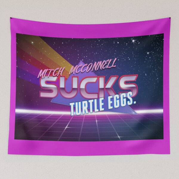 Item preview, Mitch McConnel Sucks Turtle Eggs designed and sold by KBwiththeTees.