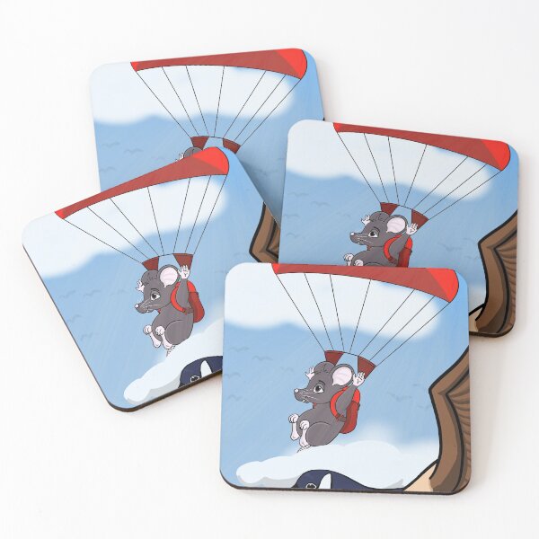 Item preview, ParachutIng Mouse  designed and sold by Emma Martinez.