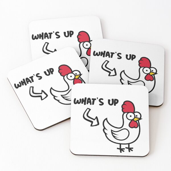 Item preview, What's Up Chicken Butt Design designed and sold by unlockfantasy.