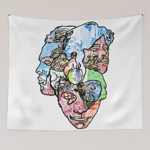 Item preview, Love Forever Changes Psychedelic Collage Light designed and sold by theoralcollage.