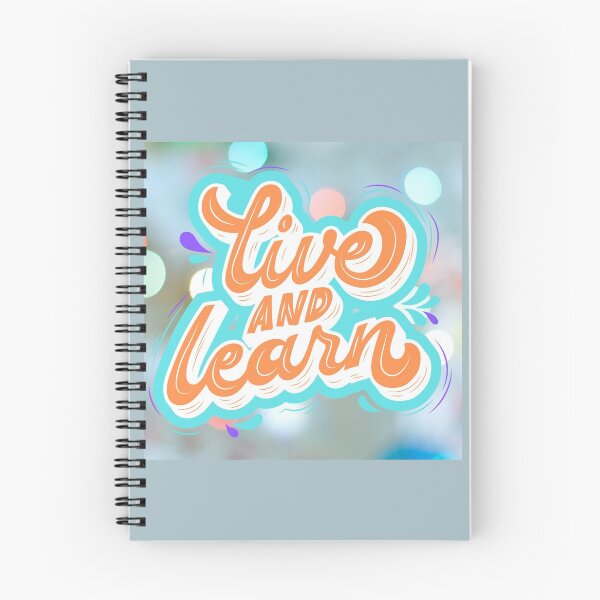 Item preview, Live and Learn Typograhy designed and sold by LifeProApperal.
