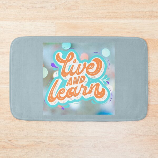 Item preview, Live and Learn Typograhy designed and sold by LifeProApperal.