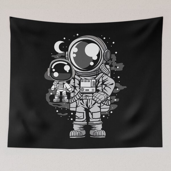 Item preview, Astronaut And His Doll - Funny Outer Space Lovers designed and sold by Desteroids.