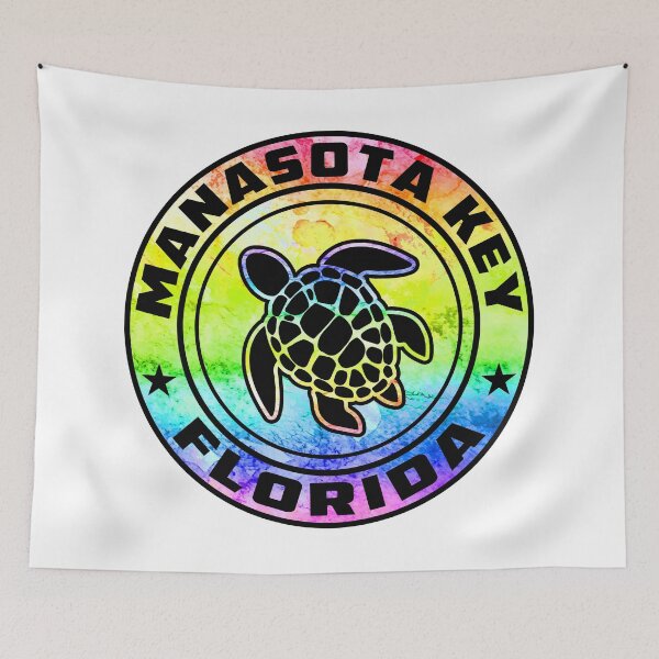 Item preview, Manasota Key Beach Florida Sea Turtle FL designed and sold by DESTINATIONS DECAL.