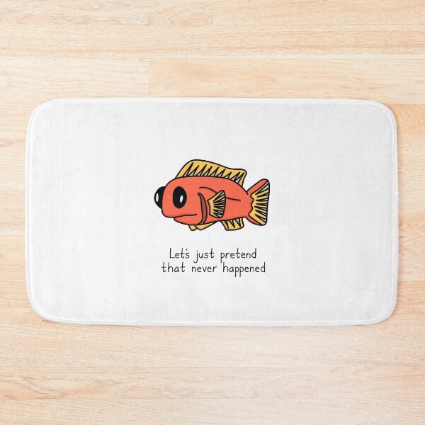 Item preview, Little Goldfish Guy - Pretend That Never Happened designed and sold by SeanDontGetFish.