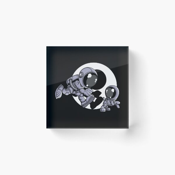 Item preview, Astronaut And Little Dog - Funny Outer Space Lovers designed and sold by Desteroids.