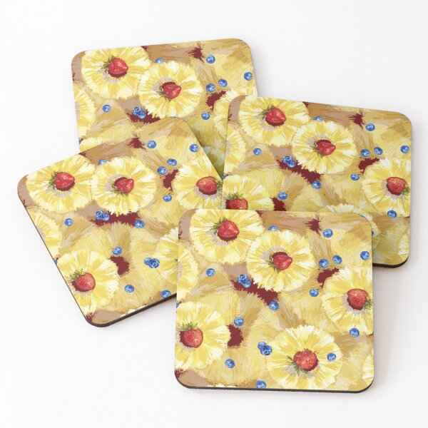 Item preview, Pineapples n Berries | Chocolate Brown designed and sold by L Diane Johnson.