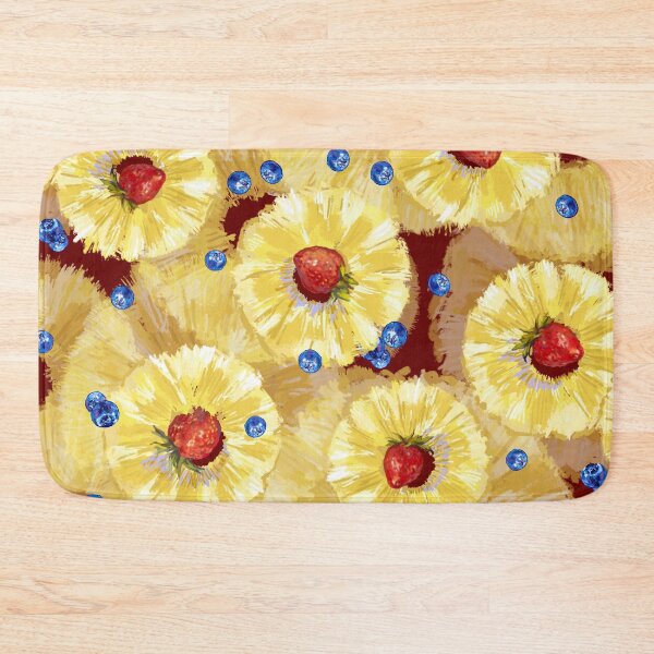 Item preview, Pineapples n Berries | Chocolate Brown designed and sold by L Diane Johnson.