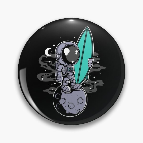 Item preview, Astronaut Surfer - Funny Outer Space Lovers designed and sold by Desteroids.