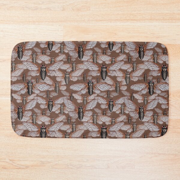 Item preview, Cicada Swarm in Brown designed and sold by stephsmith.