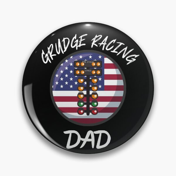 Artikelvorschau, Grudge Racing Dad American Flag USA Daddy Father Drag Racing Tree Fast Speed Cars Drag Racing Street Racing entworfen und verkauft von CarantinedChaos.