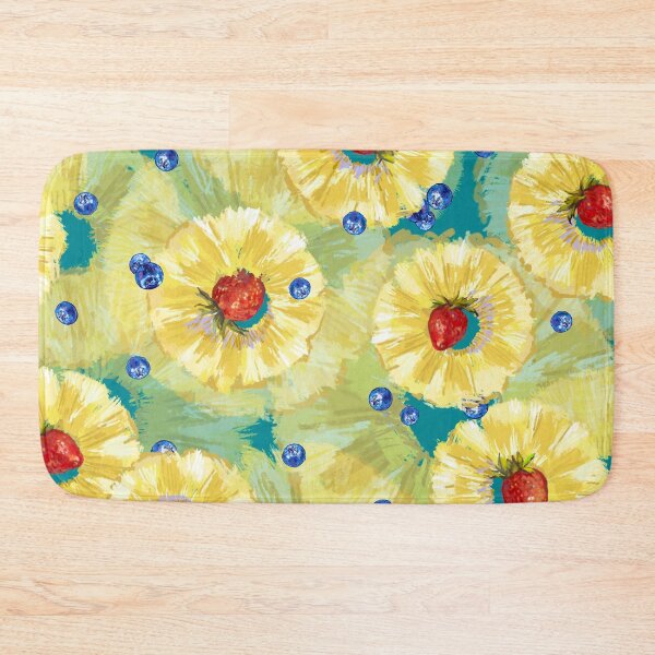 Item preview, Pineapples n Berries | Ocean Green designed and sold by L Diane Johnson.