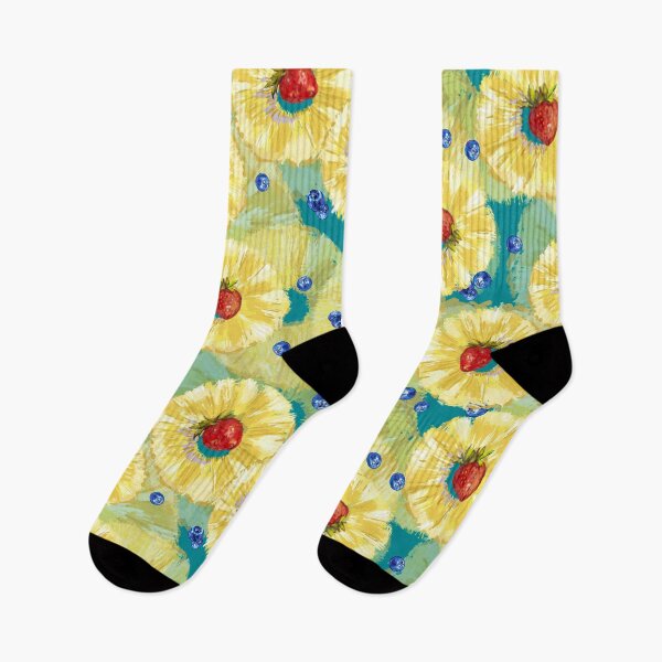 Item preview, Pineapples n Berries | Ocean Green designed and sold by L Diane Johnson.
