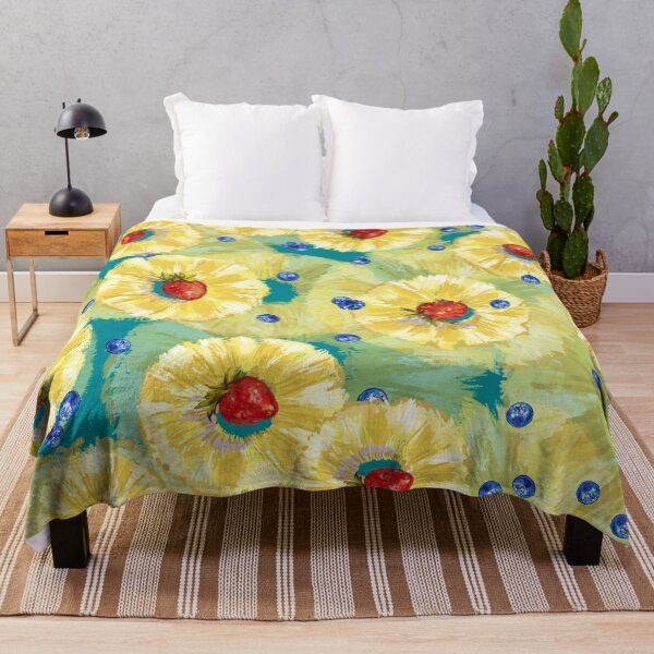 Item preview, Pineapples n Berries | Ocean Green designed and sold by L Diane Johnson.