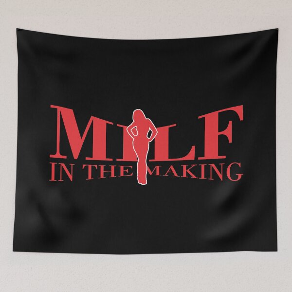 Item preview, Future Milf - Milf In The Making - Red Curved designed and sold by crazycollective.