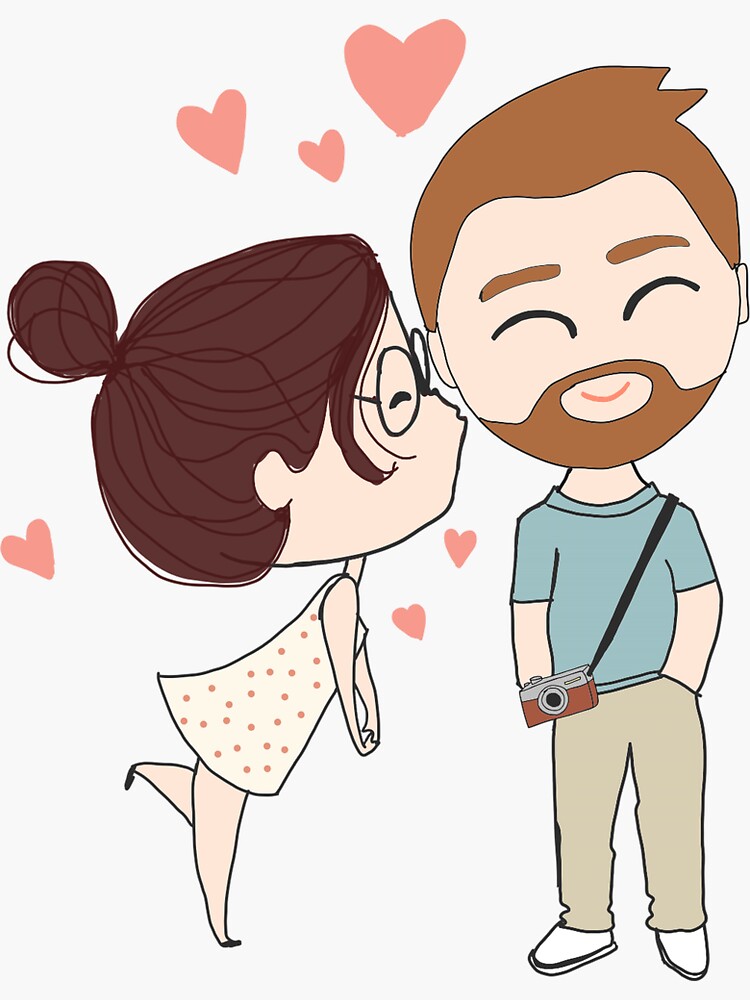 Cute Couple, Couple Drawing, Cute Couple Drawing, Couple Sketch PNG and  Vector with Transparent Background for Free Download