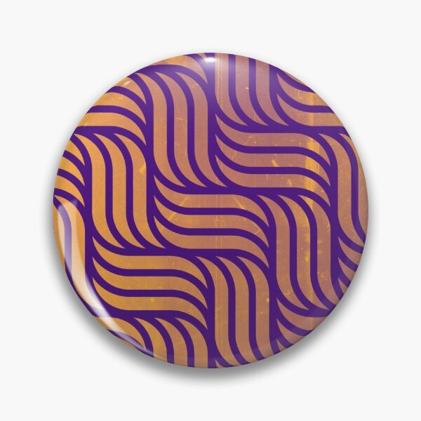 Item preview, Gold And Purple Interweave Waves designed and sold by Designs By YL.
