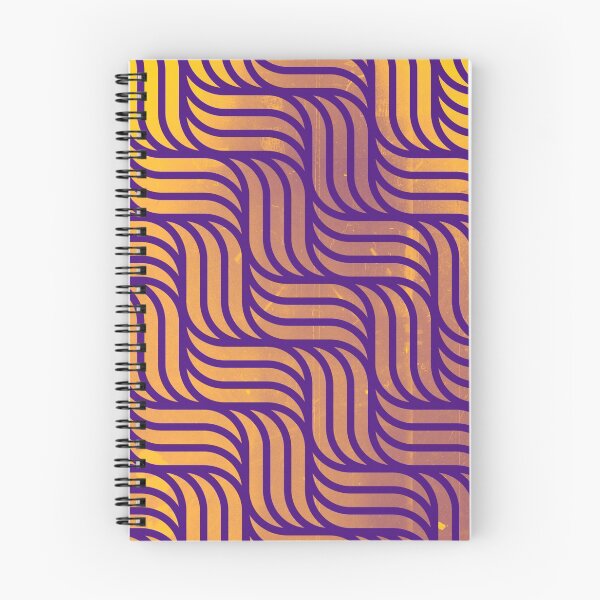 Item preview, Gold And Purple Interweave Waves designed and sold by Designs By YL.
