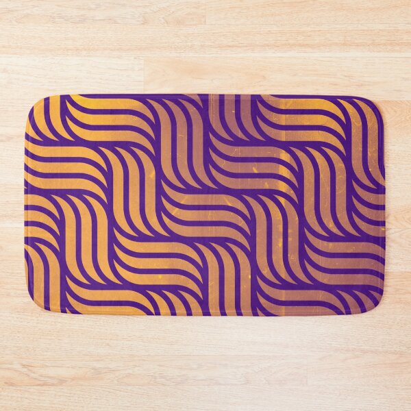 Item preview, Gold And Purple Interweave Waves designed and sold by Designs By YL.