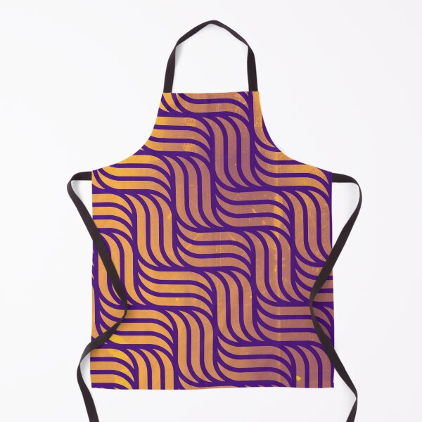 Item preview, Gold And Purple Interweave Waves designed and sold by Designs By YL.