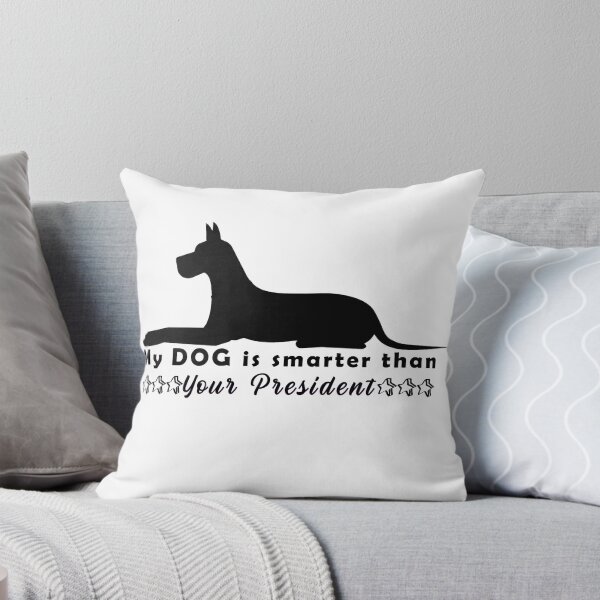 Artikelvorschau, Mein Hund ist schlauer als Ihr Präsident, Hundeliebhaber entworfen und verkauft von Aymanerachif.