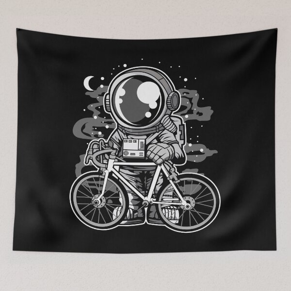 Item preview, Astronaut Bicycle - Funny Outer Space Lovers designed and sold by Desteroids.