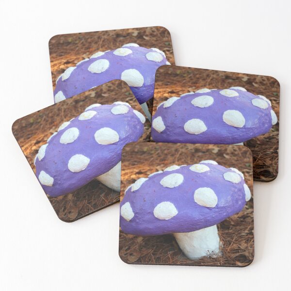 Item preview, Purple And White Toadstool Seat  designed and sold by Cynthia48.